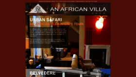 What Anafricanvilla.co.za website looked like in 2020 (3 years ago)