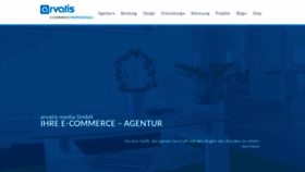 What Arvatis.com website looked like in 2020 (3 years ago)