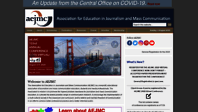 What Aejmc.com website looked like in 2020 (3 years ago)