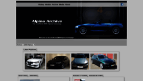 What Alpina-archive.com website looked like in 2020 (3 years ago)