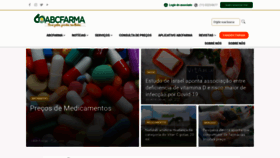 What Abcfarma.org.br website looked like in 2020 (3 years ago)