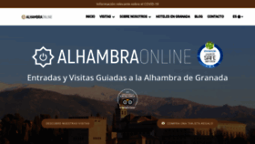 What Alhambraonline.com website looked like in 2020 (3 years ago)