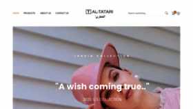 What Al-tatari.com website looked like in 2020 (3 years ago)