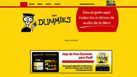 What Audioparadummies.planetadelibros.com website looked like in 2020 (3 years ago)