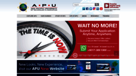 What Apiit.edu.my website looked like in 2020 (3 years ago)