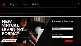 What Aii.edu website looked like in 2020 (6 years ago)