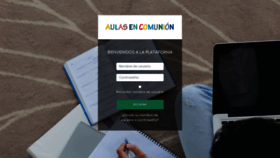What Aulasencomunion.net website looked like in 2020 (3 years ago)