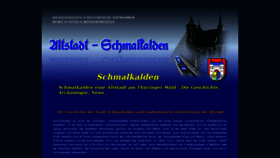 What Altstadt-schmalkalden.de website looked like in 2020 (3 years ago)