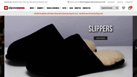 What Alpineswiss.com website looked like in 2020 (3 years ago)
