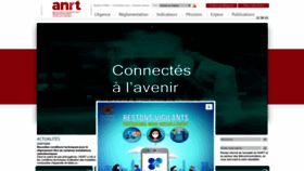 What Anrt.ma website looked like in 2020 (3 years ago)