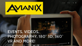 What Avianix.com website looked like in 2020 (3 years ago)