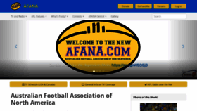 What Afana.com website looked like in 2020 (3 years ago)
