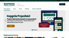 What Akademiaortograffiti.pl website looked like in 2020 (3 years ago)