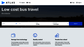 What Atlasbus.by website looked like in 2020 (3 years ago)