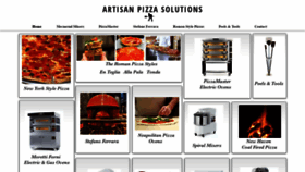 What Artisanpizzasolutions.com website looked like in 2020 (3 years ago)