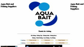 What Aquabait.com.au website looked like in 2020 (3 years ago)