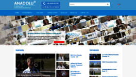 What Anadolumedicalcenter.tv website looked like in 2020 (3 years ago)