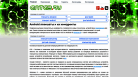 What Antab.ru website looked like in 2020 (3 years ago)