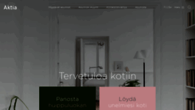 What Aktialkv.fi website looked like in 2020 (3 years ago)