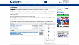 What Allparts.cn website looked like in 2020 (3 years ago)