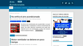 What Aires-acondicionados.info website looked like in 2020 (3 years ago)