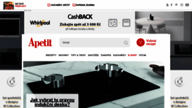 What Apetitonline.cz website looked like in 2020 (3 years ago)