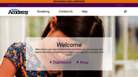 What Academy.abeka.com website looked like in 2020 (5 years ago)