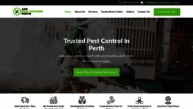 What Antpestcontrolperth.com.au website looked like in 2020 (5 years ago)