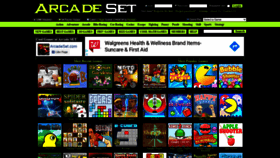 What Arcadeset.com website looked like in 2020 (3 years ago)