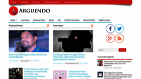 What Arguendo.co.in website looked like in 2020 (3 years ago)