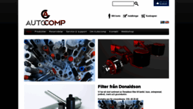 What Autocomp.se website looked like in 2020 (3 years ago)
