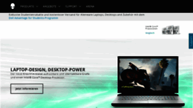 What Alienware.ch website looked like in 2020 (3 years ago)