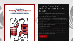 What Amerikansk.dk website looked like in 2020 (3 years ago)
