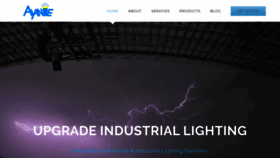 What Ayanielighting.com website looked like in 2020 (3 years ago)