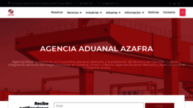 What Agenciaaduanal.net website looked like in 2020 (3 years ago)