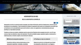 What Aeropuertosenred.com website looked like in 2020 (3 years ago)