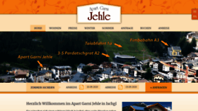 What Apart-jehle.at website looked like in 2020 (3 years ago)