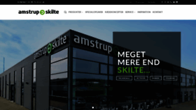 What Amstrupskilte.dk website looked like in 2020 (3 years ago)