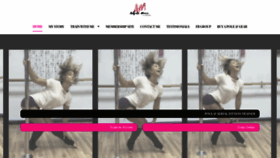 What Angelamariefitness.com website looked like in 2020 (3 years ago)