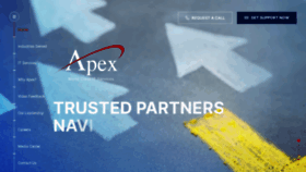 What Apex.com website looked like in 2020 (3 years ago)