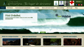 What Arrizurieta.es website looked like in 2020 (3 years ago)