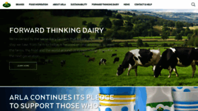 What Arlafoods.co.uk website looked like in 2020 (3 years ago)