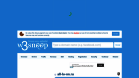 What All-lo-nn.ru.w3snoop.com website looked like in 2020 (3 years ago)