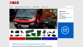What Aslandmaschinen.ch website looked like in 2020 (3 years ago)