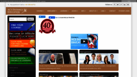 What Acsedu.com website looked like in 2020 (3 years ago)