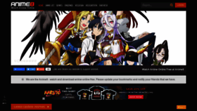 What Anime8.ru website looked like in 2020 (3 years ago)