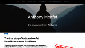 What Anthony-monfet.com website looked like in 2020 (3 years ago)