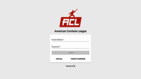 What App.iplayacl.com website looked like in 2020 (3 years ago)