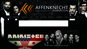 What Affenknecht.com website looked like in 2020 (3 years ago)