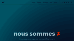 What Agence-idem.fr website looked like in 2020 (3 years ago)